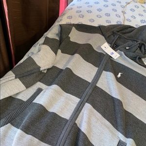 Polo sweater hoodie